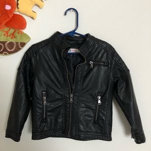 Faux Leather Jacket for toddler